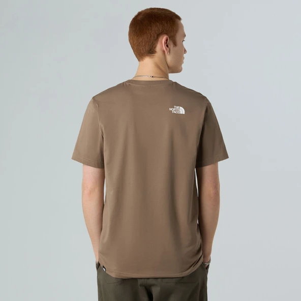 The North Face M SS SIMPLE DOME TEE Erkek Tişört NF0A87NGBOW1 - 3