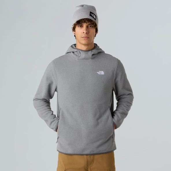 The North Face GLACIER FLEECE KAPŞONLU POLAR CEKET NF0A8D0SCQI1 - Resim 3