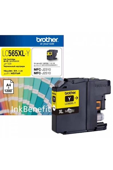 Sarı Orjinal Kartuş Lc565xl ürün görseli 1