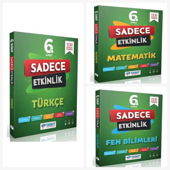 Yanıt 6. Sınıf Türkçe & Matematik & Fen Sadece Etkinlik