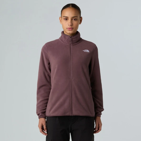 The North Face Kadın Glacier Tam Fermuarlı Polar NF0A8D2FBQ71 - Resim 3