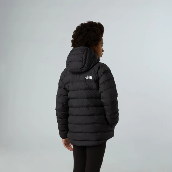 The North Face PERRITO Kapşonlu İki Tafaflı Kız Çocuk Ceketi NF0A88UEWOO1 - Resim 7
