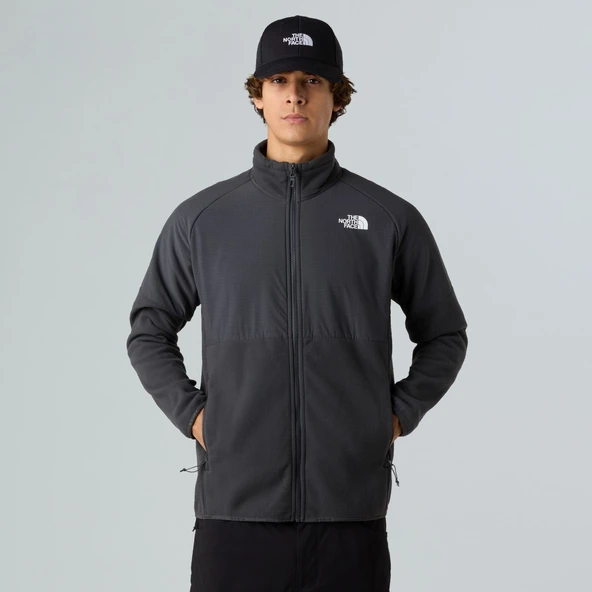 The North Face Erkek Glacier Heavyweight Tam Boy Fermuarlı Polar NF0A89JGU8M1 - Resim 3