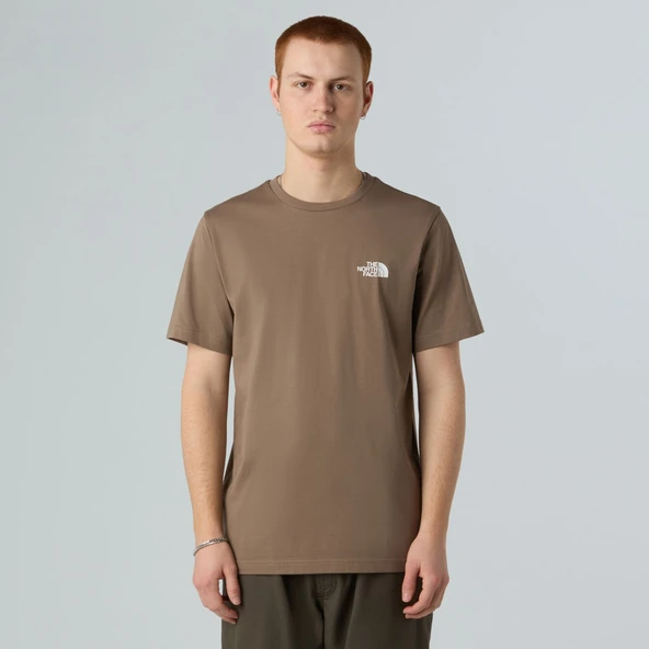 The North Face M SS SIMPLE DOME TEE Erkek Tişört NF0A87NGBOW1 - 4