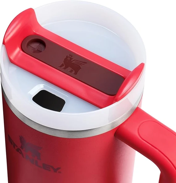 Stanley Quencher Tumbler Termos 0,88 L Kırmızı - Resim 2