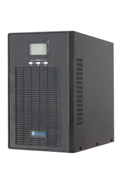 Dotvolt MN 3 Kva lcd ekran 1/1 Online Ups 3 Kva / 2700 W ( 6 adet 12 V - 7Ah akülü ) - 1
