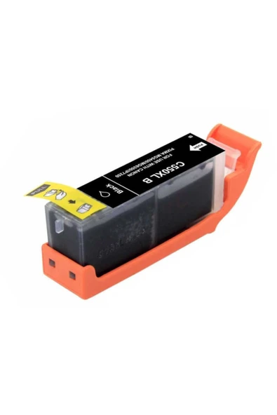 Pgı 550xl Siyah Muadil Kartuş Yüksek Kapasiteli ürün görseli 1