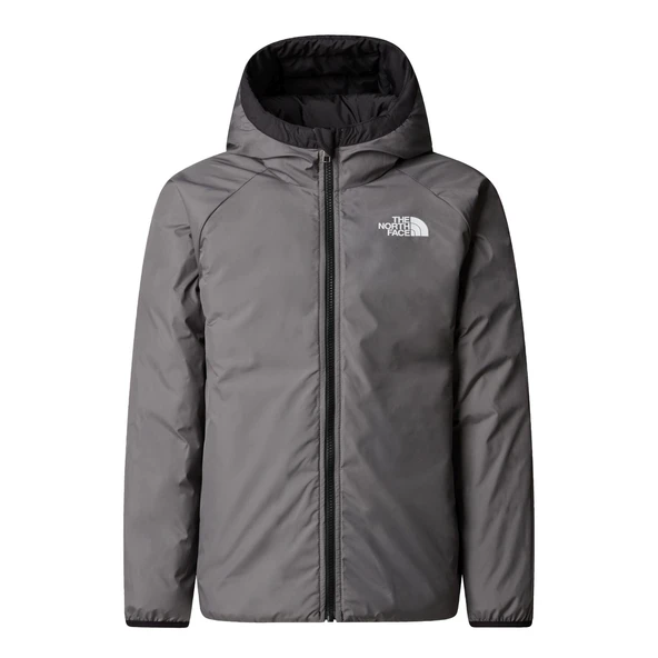 The North Face PERRITO Kapşonlu İki Tafaflı Kız Çocuk Ceketi NF0A88UEWOO1 - Resim 3