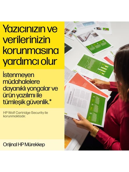 Hp 938 Camgöbeği Orijinal Mürekkep Toneri 4S6X5PE - Resim 5