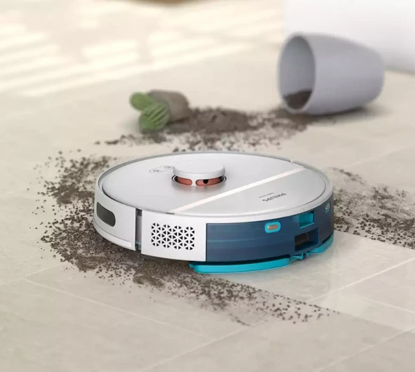 Philips HomeRun 3000 Serisi Aqua XU3110/02 Çöp İstasyonlu Beyaz Akıllı Robot Süpürge - 3