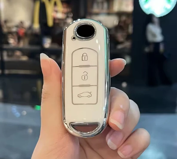 Mazda 2 3 5 6 Cx5 Cx7 Cx9 Mx5 Anahtar Koruma Kılıfı Lütfen Uyumlu Model Teyit Yapınız ürün görseli