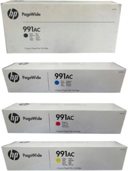Hp 991AC 4 Renkkartuş Takımı - 1