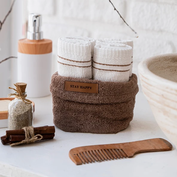 Schafer Home Daily 4 lü Havlu Seti 30x50 Cm-Kahverengi