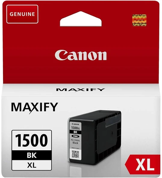 Canon PGI-1500XL BK Black Siyah Mürekkep Kartuş MB2050/2350 ürün görseli 1