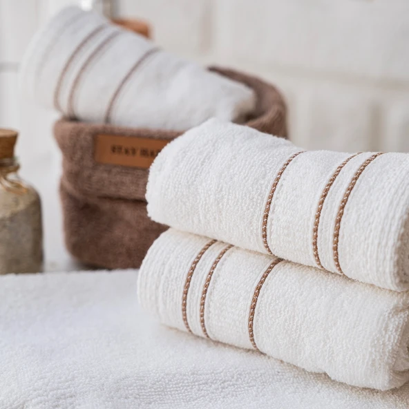Schafer Home Daily 4 lü Havlu Seti 30x50 Cm-Kahverengi - 10