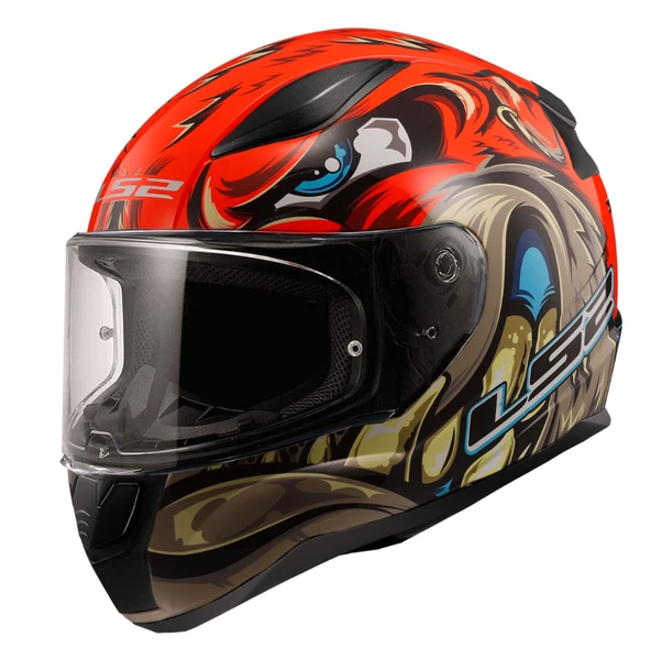 LS2 RAPID 2 SPOX KIRMIZI-GRİ KASK XXL ürün görseli