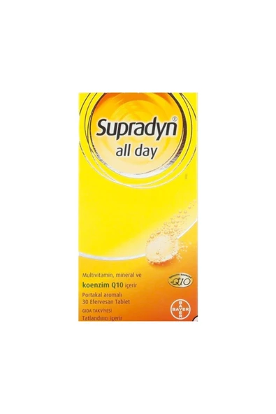 Supradyn Q10 Multivitamin Mineral 30 Efervesan Tb. ürün görseli 1