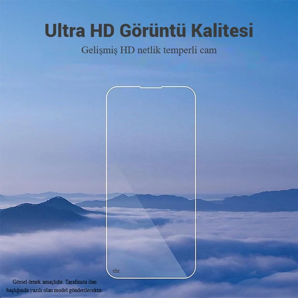 Realme 10 4G Uyumlu 9H Temperli Kırılmaz Ekran Koruyucu Cam - 4