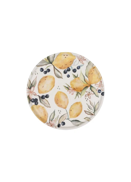 The Mia Limoncello Ayaklı Servis Tabağı 19 cm - Resim 2