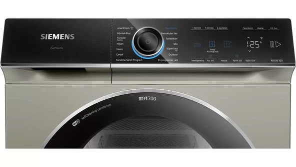 Siemens WQ45B2AXTR Çamaşır Kurutma Makinesi 9 Kg - 2