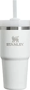 Stanley The Quencher H2.O FlowState Pipetli Termos Bardak 0,41 Beyaz ürün görseli