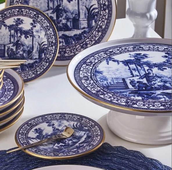 Fecra Markiz 19 Parça Sunum ve Servis Seti - 2