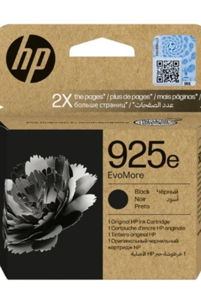 HP 925e Siyah Black Kartuş 4k0w3pe ürün görseli 1