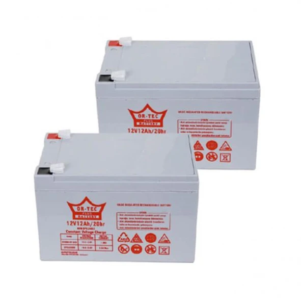 12 V 12 AHM KURU AKÜ