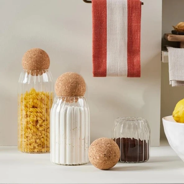 KARACA ROTANA 3LÜ CAM  SAKLAMA KABI ürün görseli 1