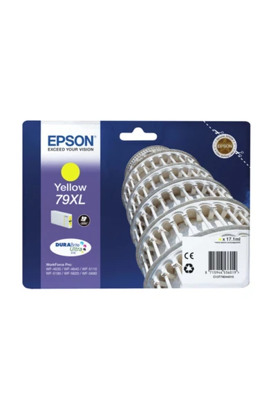 EPSON 79XL SARI ORJİNAL KARTUŞ ürün görseli 1