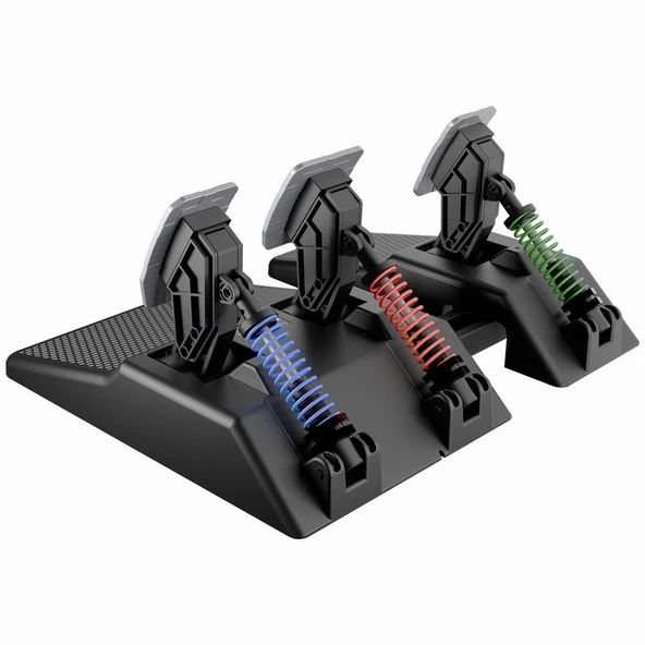 Rampage ROWDY V997 ONLY PC 3 Pedallı - El ve Sıralı Vitesli Gaming Oyuncu Direksiyonu - 10