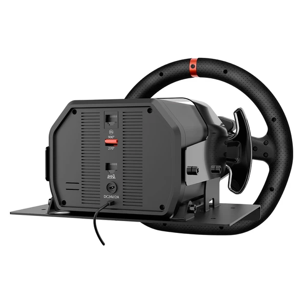 Rampage ROWDY V997 ONLY PC 3 Pedallı - El ve Sıralı Vitesli Gaming Oyuncu Direksiyonu - 5