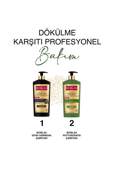 Bioblas Siyah Sarımsak Şampuanı 1000 Ml Saç Dökülmesine Karşı Yoğun Förmül - Resim 5