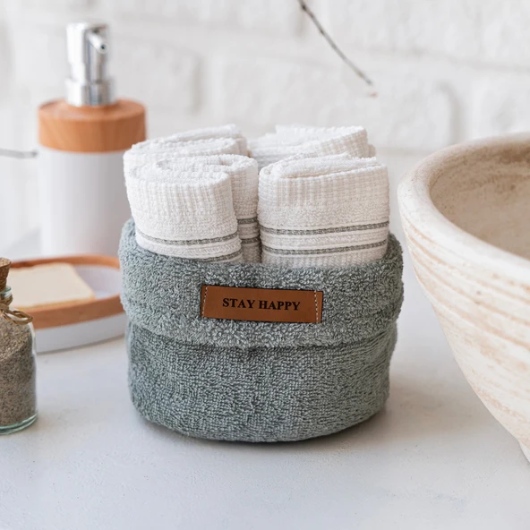 Schafer Home Daily 4 lü Havlu Seti 30x50 Cm-Yeşil - 9