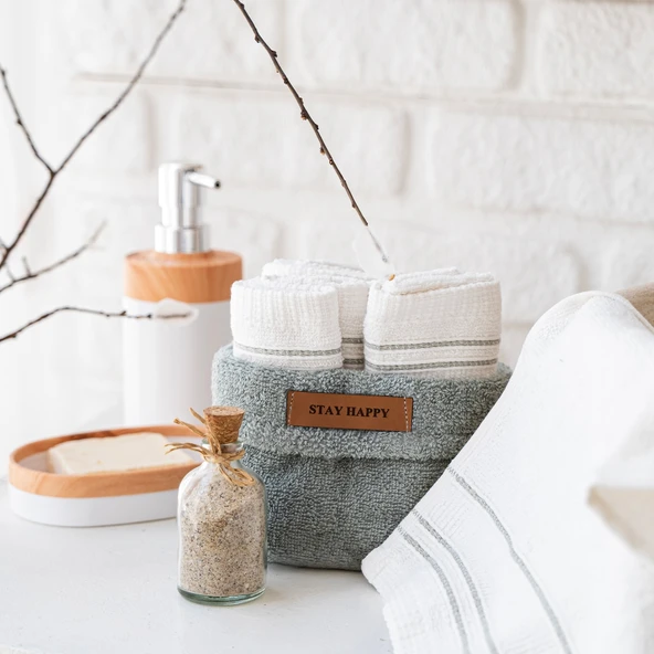 Schafer Home Daily 4 lü Havlu Seti 30x50 Cm-Yeşil - 2