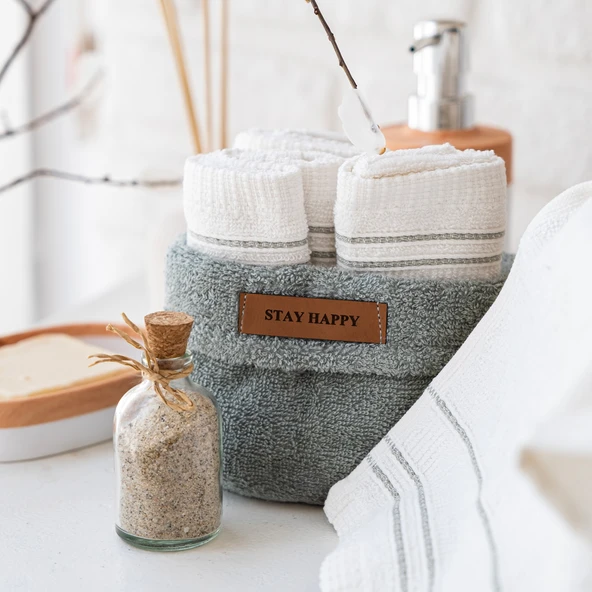 Schafer Home Daily 4 lü Havlu Seti 30x50 Cm-Yeşil