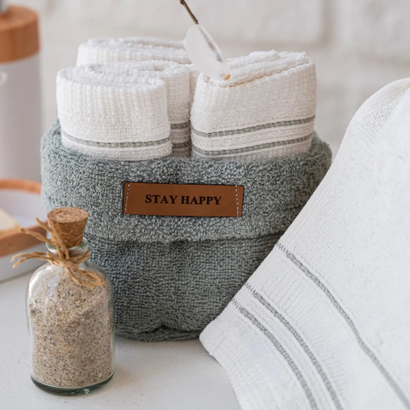 Schafer Home Daily 4 lü Havlu Seti 30x50 Cm-Yeşil - 4