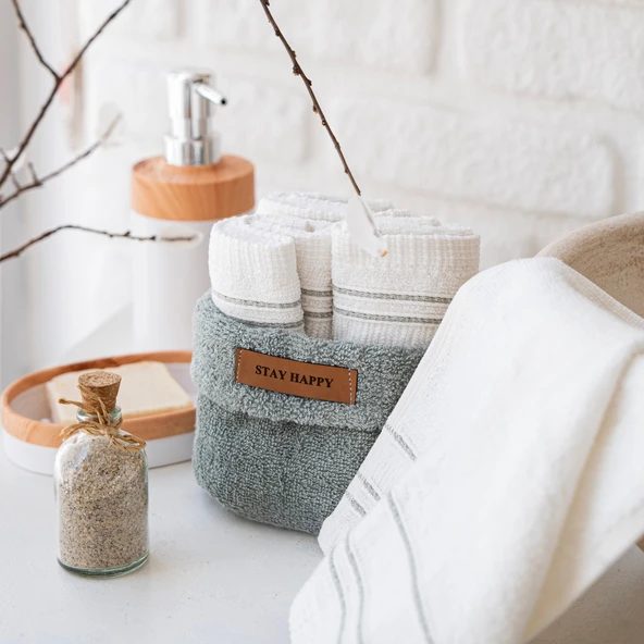 Schafer Home Daily 4 lü Havlu Seti 30x50 Cm-Yeşil - 7