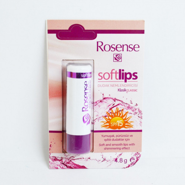 ROSENSE SOFT LİPS DUDAK NEMLENDİRİCİ