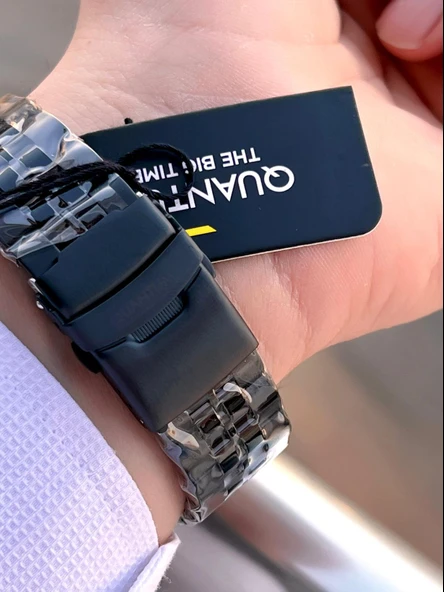 Quantum Galatasaraylı Lisanslı İtalyan Tasarım Bileklik Hediyeli 10 Atm Taraftar Kol Saati EGS1090.650 - Resim 6