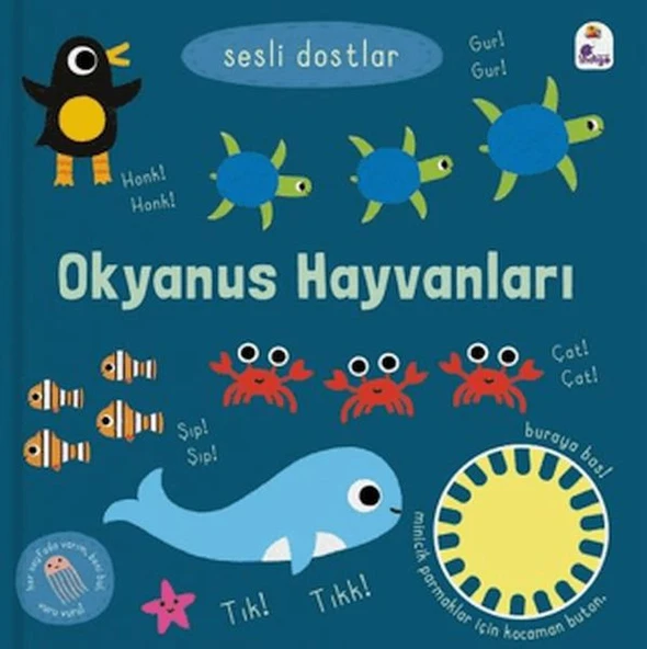 Sesli Dostlar - Okyanus Hayvanları (Sesli Kitap) ürün görseli