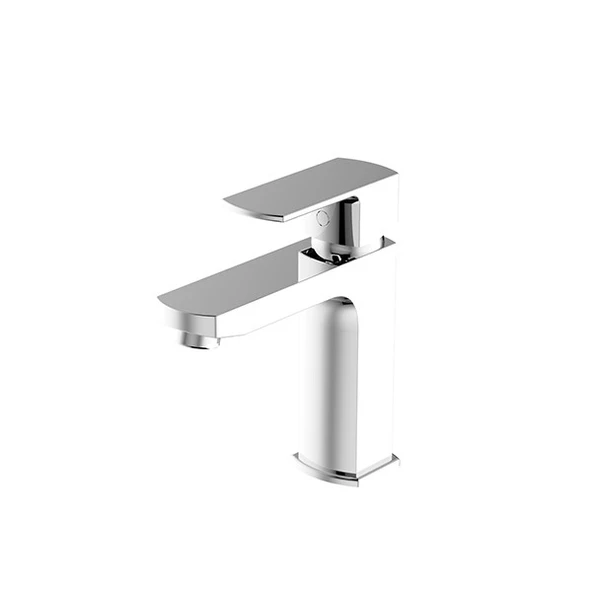 BİEN LAVABO BATARYASI SALVO KISA BEYAZ KROM Bİ COLOUR ürün görseli