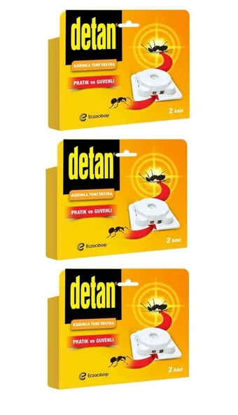 Detan Karınca Yemi 3'lü Fırsat Paketi
