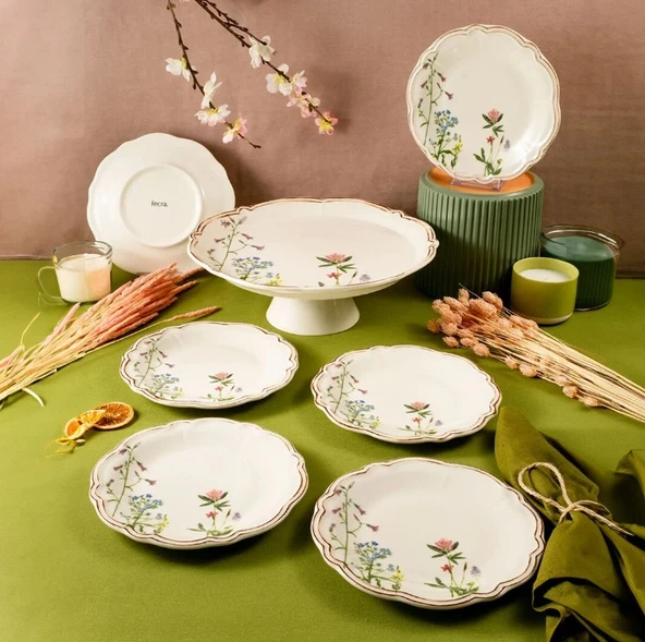 Fecra Doğa 8 Parça Sunum Seti - Resim 6