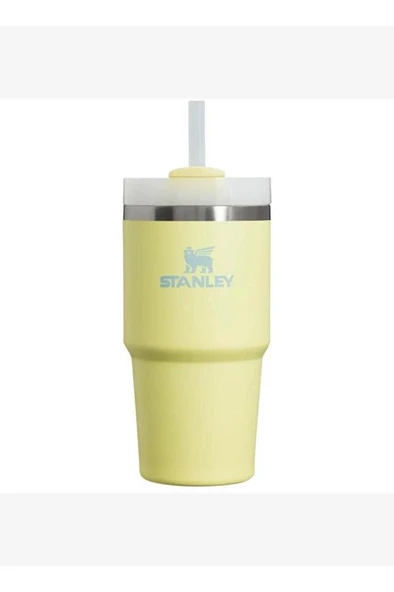 Stanley Quencher H2.O FlowState Tumbler Pipetli Termos 0,6 L Sarı ürün görseli