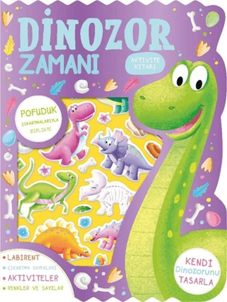 Dinozor Zamanı - Çıkartmalı Aktivite Kitabı ürün görseli