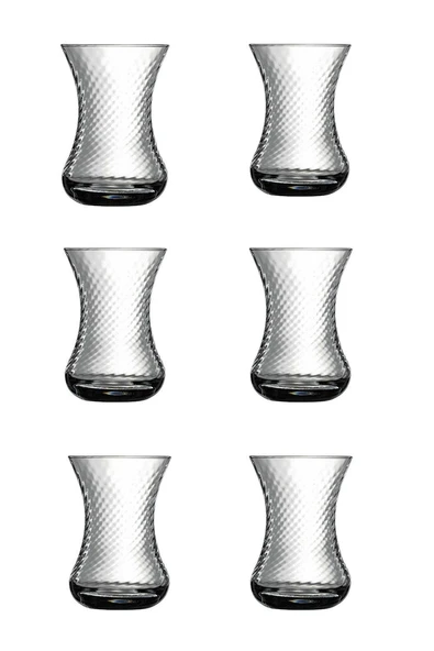 Paşabahçe 42781 İnce Belli Optikli 6'lı Çay Bardağı ürün görseli 1