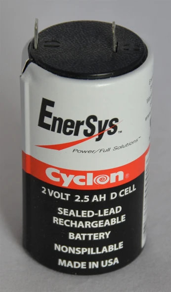 CYCLON D CELL 2 V 2,5 AHM HAWLET PACK AKÜ