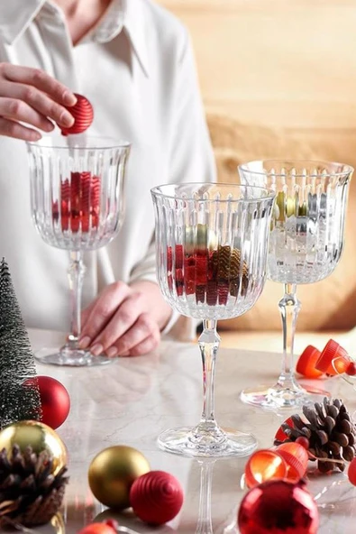 Paşabahçe Joy 6 lı Ayaklı Bardak 490cc 440340 ürün görseli 1