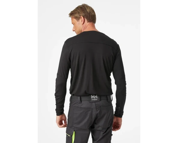 Helly Hansen Workwear Lıfa Bisiklet Yaka Sweatshirt -75117 - Resim 4